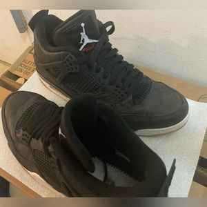 Air Jordan 4 Retro Laser Men's Size 11.5 Black Gum CI1184-001 30th Anniversary